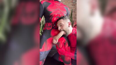RawFuckClub - Deadpool Dominates Spider-Man- Tim Kruger Takes Control of Igor Lucios - free gay porn