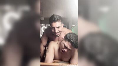 OnlyFans - Motopapi & Augusto Arias - free gay porn