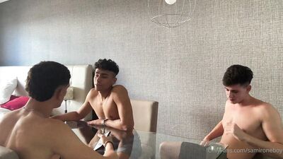 OnlyFans - Samir Samir One Boy - Argentinian Orgy ft. emapaz thiagozanettixxx & Kitoshelby00 - free gay porn