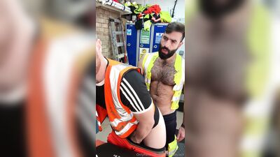 OnlyFans - TradesmanCock & Leandro HairyDomXL Collab #6 - free gay porn