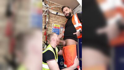 OnlyFans - TradesmanCock & Leandro HairyDomXL Collab #4 - free gay porn