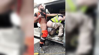 OnlyFans - TradesmanCock & Leandro HairyDomXL Collab #4 - free gay porn