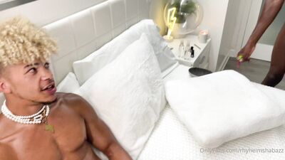 OnlyFans - Rhyheim Shabazz and Elijah Zayne with Dane Jaxson - free gay porn