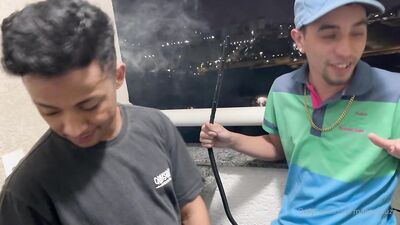 OnlyFans - Mateus Souza in a 4some - free gay porn