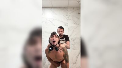 RawFuckClub - Wrecked In The Mall Bathroom By A Massive Cock - free gay porn
