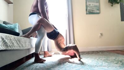 OnlyFans - John Bronco - 2021-07-11 hot yoga session with mattidude leads to a hot oral rimmin