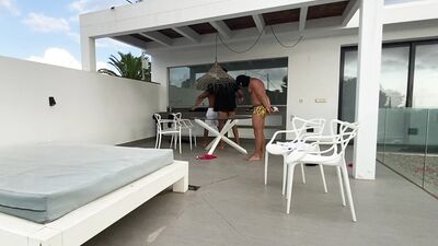 OnlyFans - xleox (Leo Stuke) - 2020-08-30 - Officer @hunksep caught me & @suprememojib trying to steal his dildo collection - free gay porn