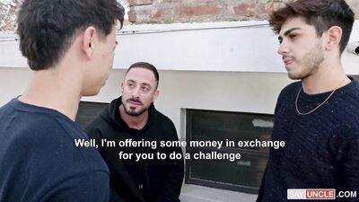 Leon Giok Ivo Exequiel Cuban Dy - Seduce Two Strangers in the Street Sure - free gay porn