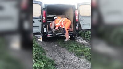 Piggy Builder - gay porn video (60)