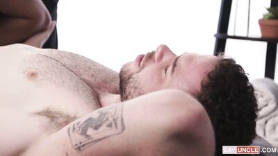 Angel Elias Marcus McNeill - Back Pains A Creampie Will Do - free gay porn