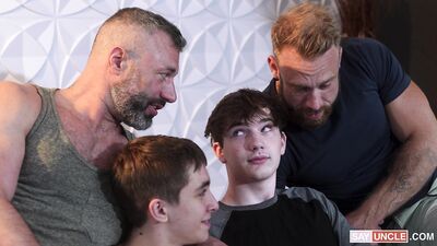 Cole Connor Brogan Jacob King Nicholas Michaels - Way Past Bedtime - free gay porn