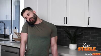 FamilyCreep - Zac Steele Jaxon Valor - Can You Get My Back Step-Dad - free gay porn