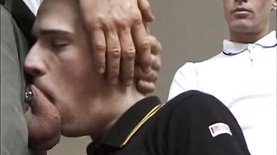 Cazzo - Gay boy suck 4 big dicks of rascals - free gay porn
