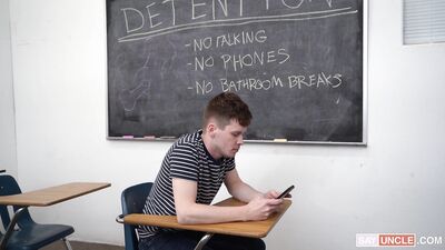 BullyHim - Brody Kayman & Damian Rose - The Student's Phone - free gay porn