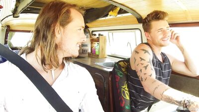 Josh Moore Dan Saxon Greyson Lane - Califuckinfornia - free gay porn