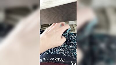 TheStepBrothers - Lil bro pulls his hard cock out - 21 secs - free gay porn