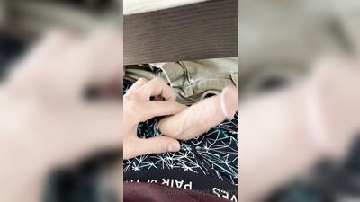 TheStepBrothers - Lil bro pulls his hard cock out - 21 secs - free gay porn