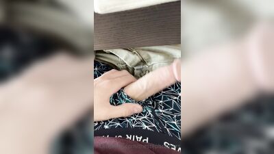 TheStepBrothers - Lil bro pulls his hard cock out - 21 secs - free gay porn