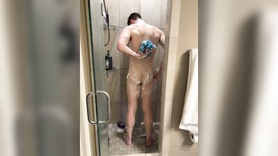 TheStepBrothers - Big bros butt in the shower - 10 secs - free gay porn
