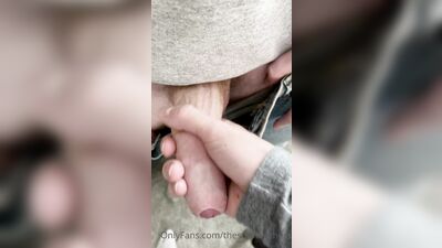 TheStepBrothers - Lil bro pulls Big bro out of his jeans and wank him a little - 1 min - free gay porn
