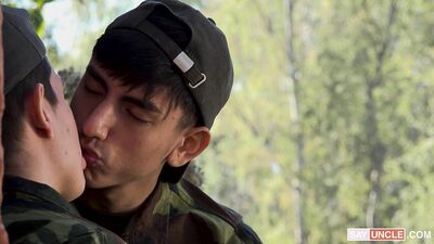 MilitaryDick - Relieved Soldier - Rene Sava & Bautista Nores - free gay porn