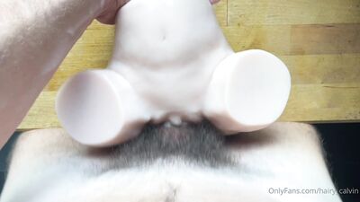 OnlyFans - HairyCalvin - Calvin fucks a plastic pussy - 5 min