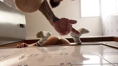 RawFuckClub - Brett Tyler and Sebas Silver getting hot in the kitchen - free gay porn 