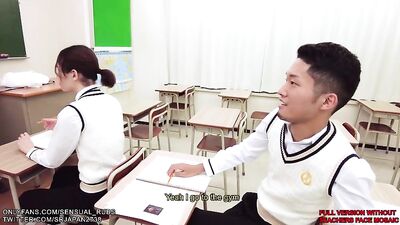4p teacher tricked into getting naked in front of students sensual rubs japan