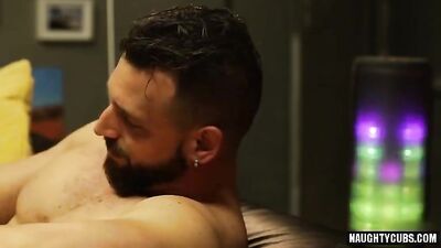 brunette gay anal sex and facial8