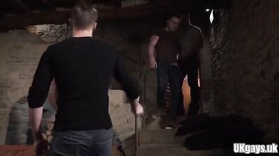 big dick gay double penetration and cumshot