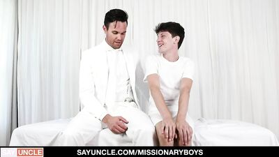 President Beau Reed rewards Elder Edward Terrant With nasty Oil Massage