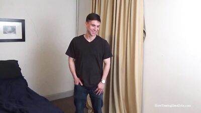 Straight, Nervous Domonick - free gay porn