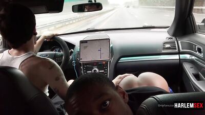 Cocksucker in the car - free gay porn