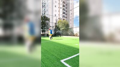 RFC - Soccer Game with Brazilian Bro Turns Fuck Fest - Christian Hunter and Poison Boy - free gay porn