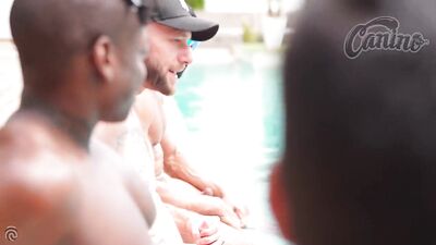 RawFuckClub - Four Xl Cocks Tear His Hole apart - free gay porn