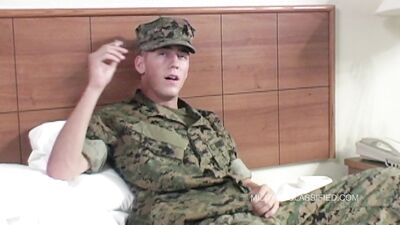 MilitaryClassified - Tank blowjob - free gay porn