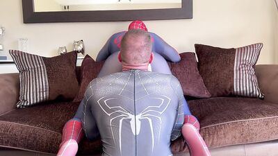 RawFuckClub - Sucking Spider-Man off - free gay porn