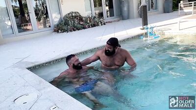 HotOlderMale - Alex Tikas Oscar Bear - Alex Tikas and Oscar Bear - free gay porn