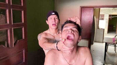RidleyDovarez - Baram 21cm - Lecherous student on Baram's big cock - free gay porn