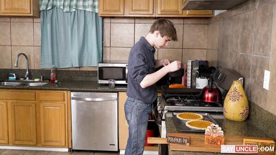 FamilyDick - Cole Connor Nicholas Michaels - Gobble Gobble Stuff Me Raw - free gay porn