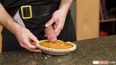 FamilyDick - Cole Connor Nicholas Michaels - Gobble Gobble Stuff Me Raw - free gay porn