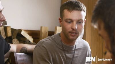 TheBroNetwork - Aiden Jacobs Benjamin Blue Gabriel Clark - Back From College - free gay porn