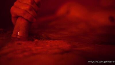 OnlyFans - Jeff Kasser - In the bathtub, watching porn and pleasuring myself through climax - free gay porn