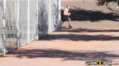 GayHoopla - BTS Zane Penn and Tyler Hanson Play Ball!