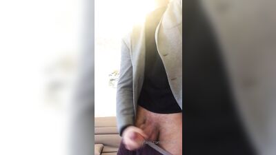 OnlyFans - OnlyXXXGuys - French model @redclark came home horny from the city, wearing his suit - free gay porn