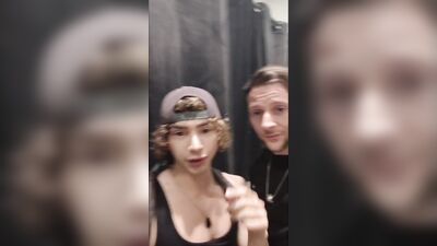 GayNetwork - Zalthy  Eduell Evindur - In the fitting rooms of a shopping mall - free gay porn