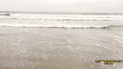LetThemWatch - DoggyStyle At The Beach! - free gay porn