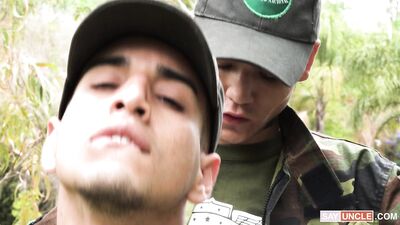 MilitaryDick - Aaron Vigo & Leonel Russel - Sit On It, Soldier! - free gay porn