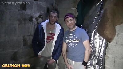 CrunchBoy - Brandon fucked and creampied by bad guy - Guillaume Wayne, Brandon Dasilva