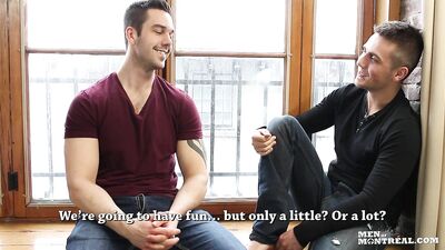 MenOfMontreal - Begging For More... Harder - Felix Brazeau & Pascal Aubry - free gay porn
